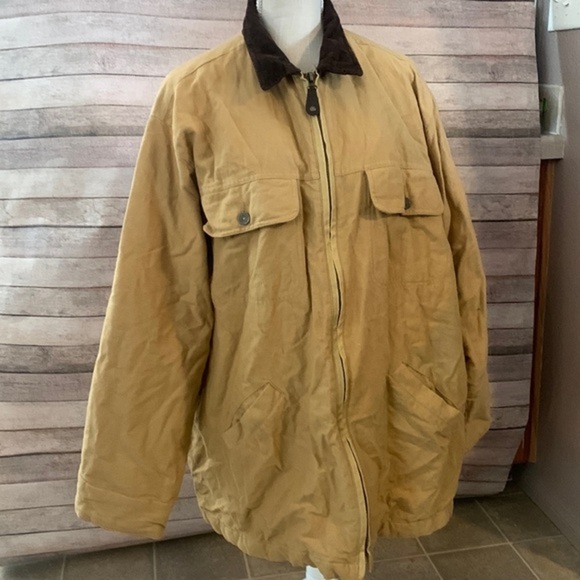 Men’s plaid lined jacket - Picture 1 of 3